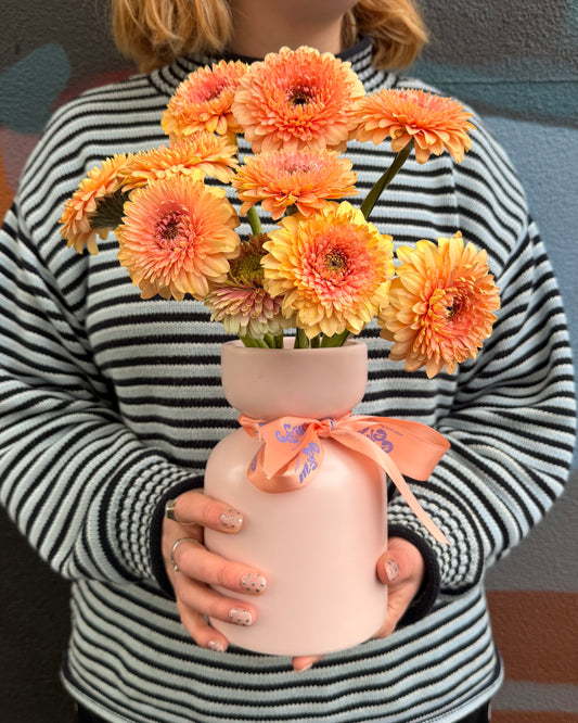 East End Flower Market Pom Pom Arrangement