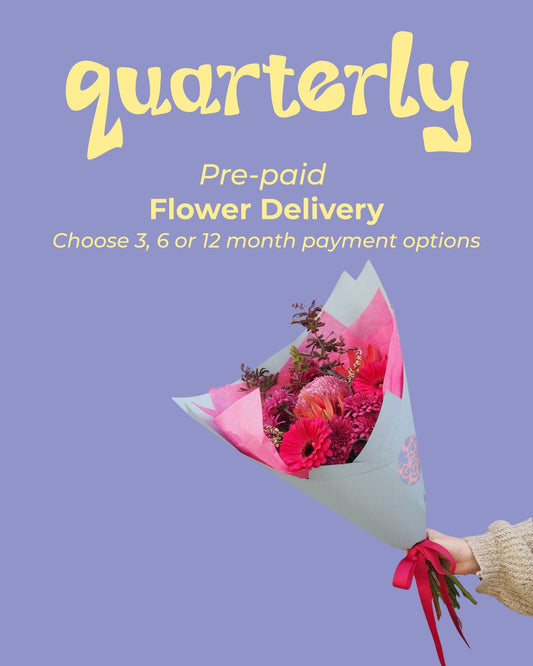 East End Flower Market Prepaid Quarterly Flower Subscription