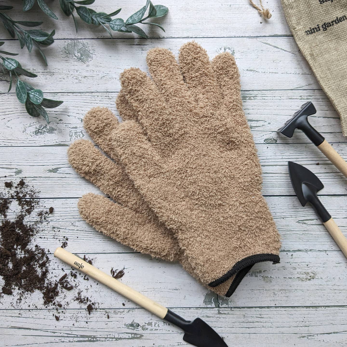 East End Flower Market Saje Houseplant Care Set - Patchwork
