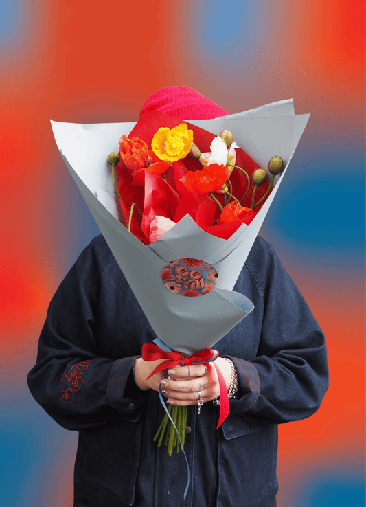 East End Flower Market Soda Poppy Market Bunch