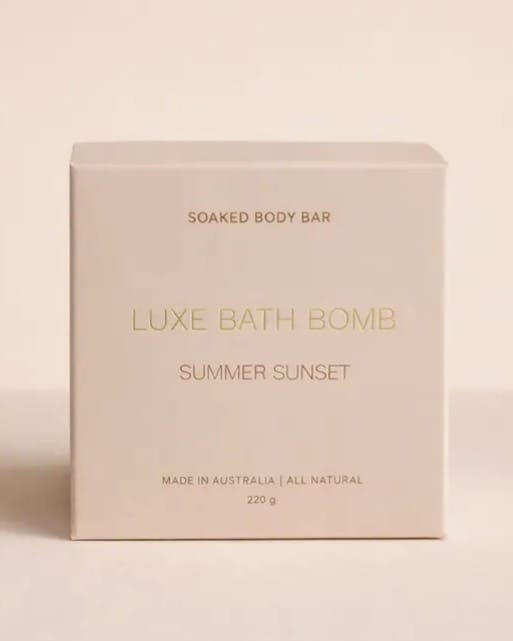 East End Flower Market Summer Sunset Luxe Bath Bombs