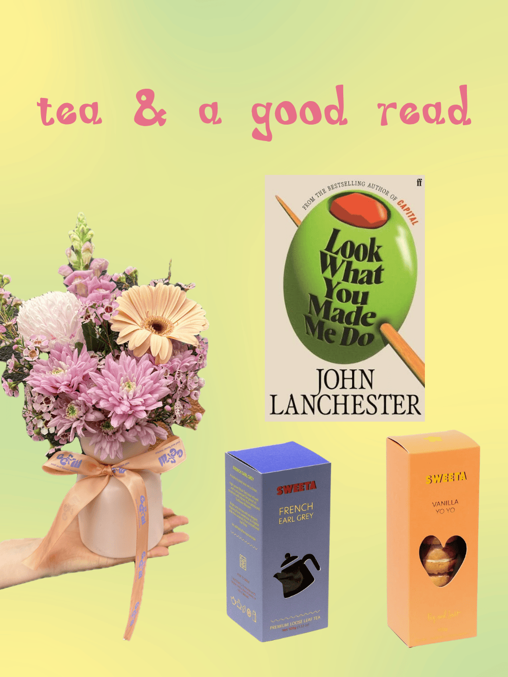 East End Flower Market Tea & a Good Read