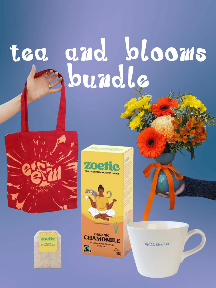 East End Flower Market Tea & Blooms Bundle