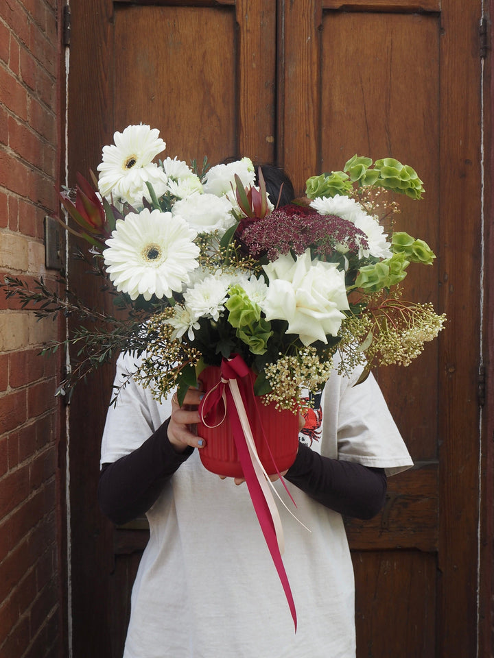 East End Flower Market The Mulberry Christmas Florist Choice Table Centre