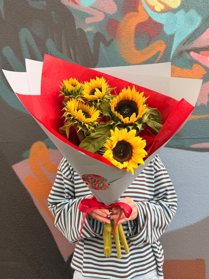 East End Flower Market The Old Softy Sunflower Market Bunch