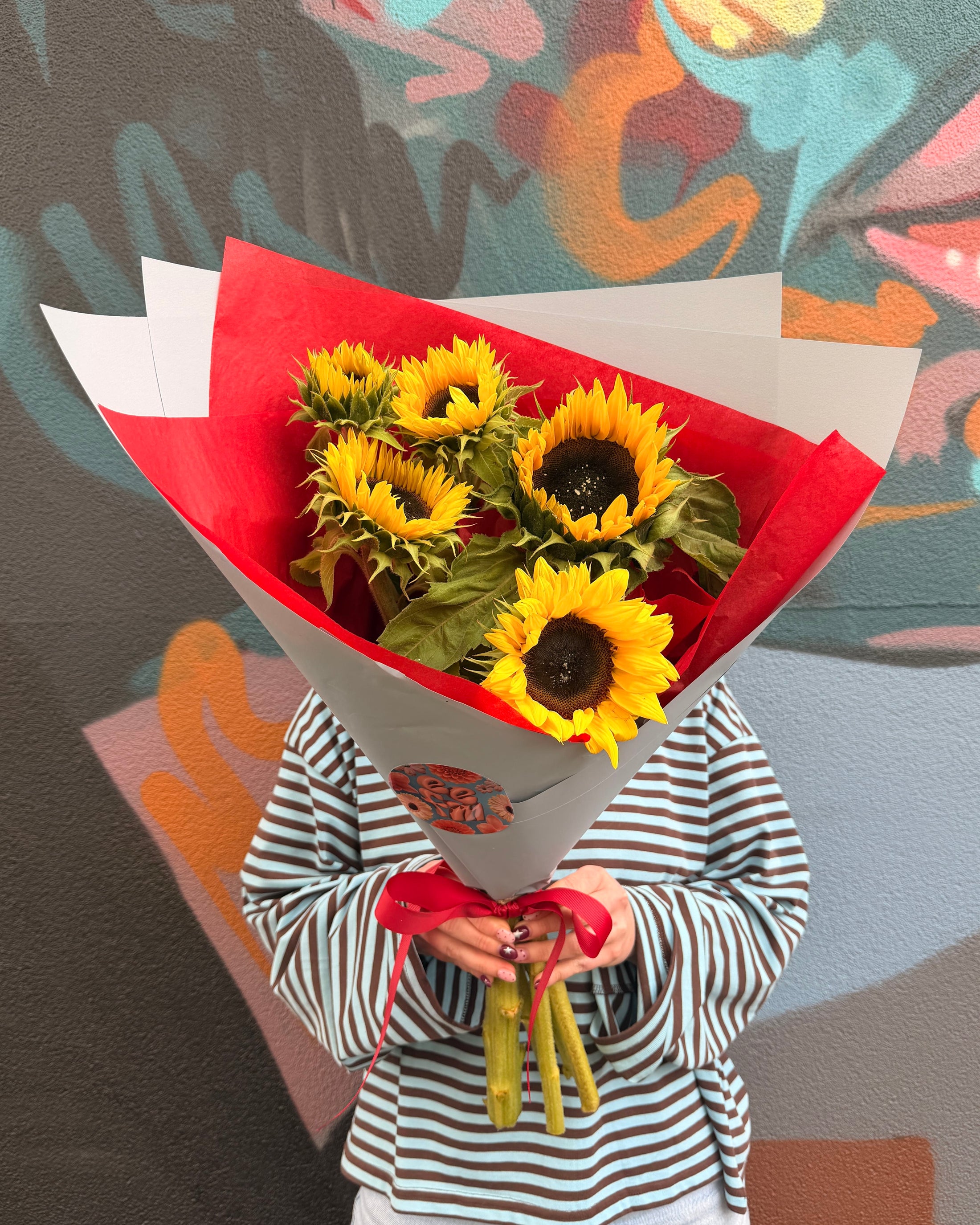 East End Flower Market The Old Softy Sunflower Market Bunch