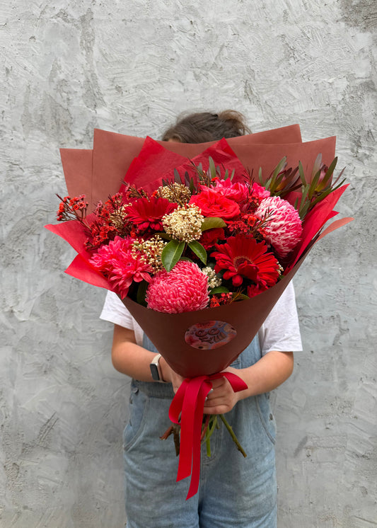 East End Flower Market The Red Tree Bouquet