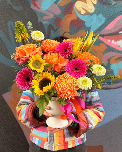 East End Flower Market Vibrant Grandeur Florist Choice Arrangement