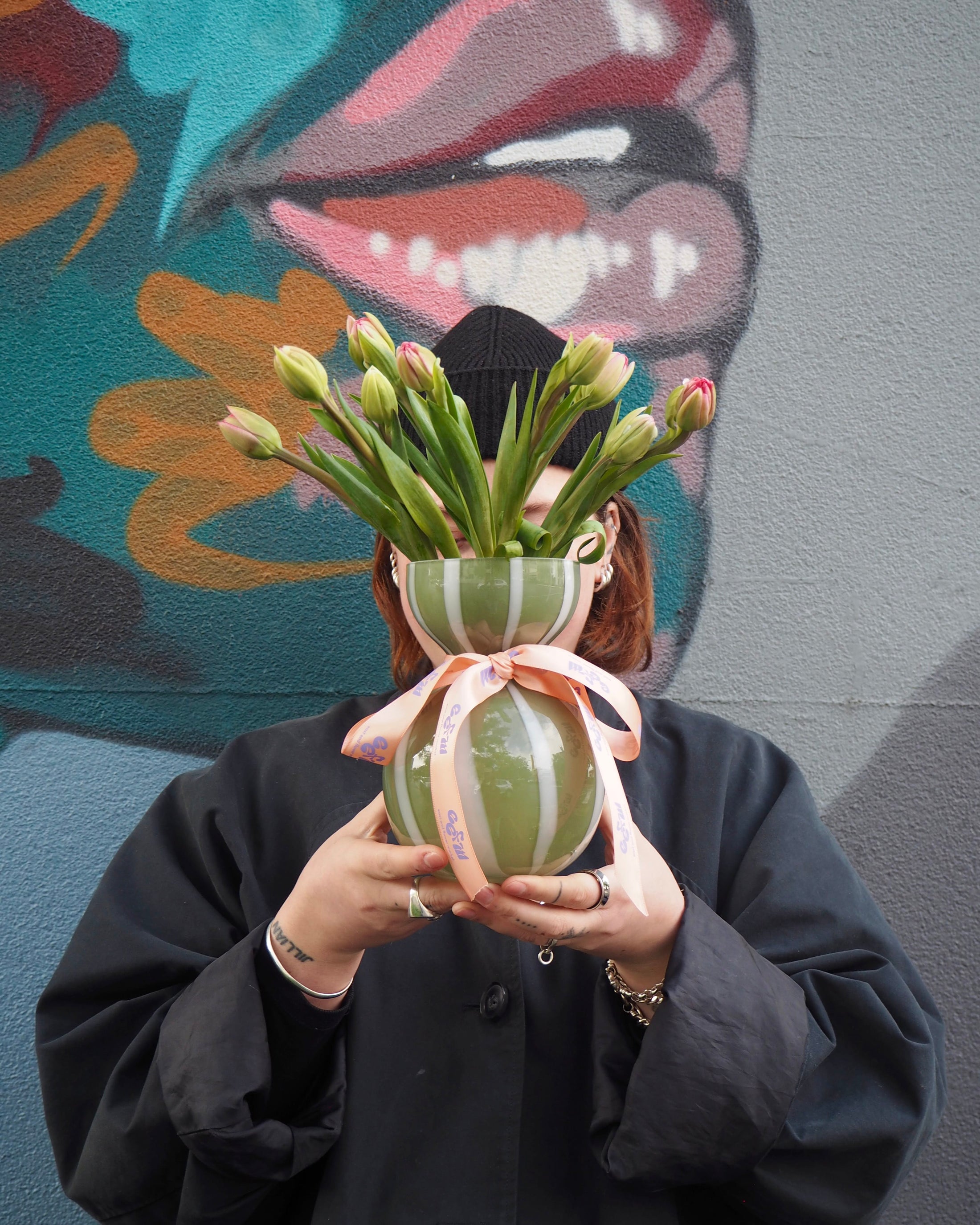 East End Flower Market Weekend Special Tulip Vase