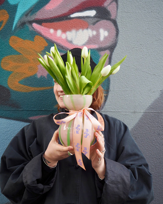 East End Flower Market Weekend Special Tulip Vase