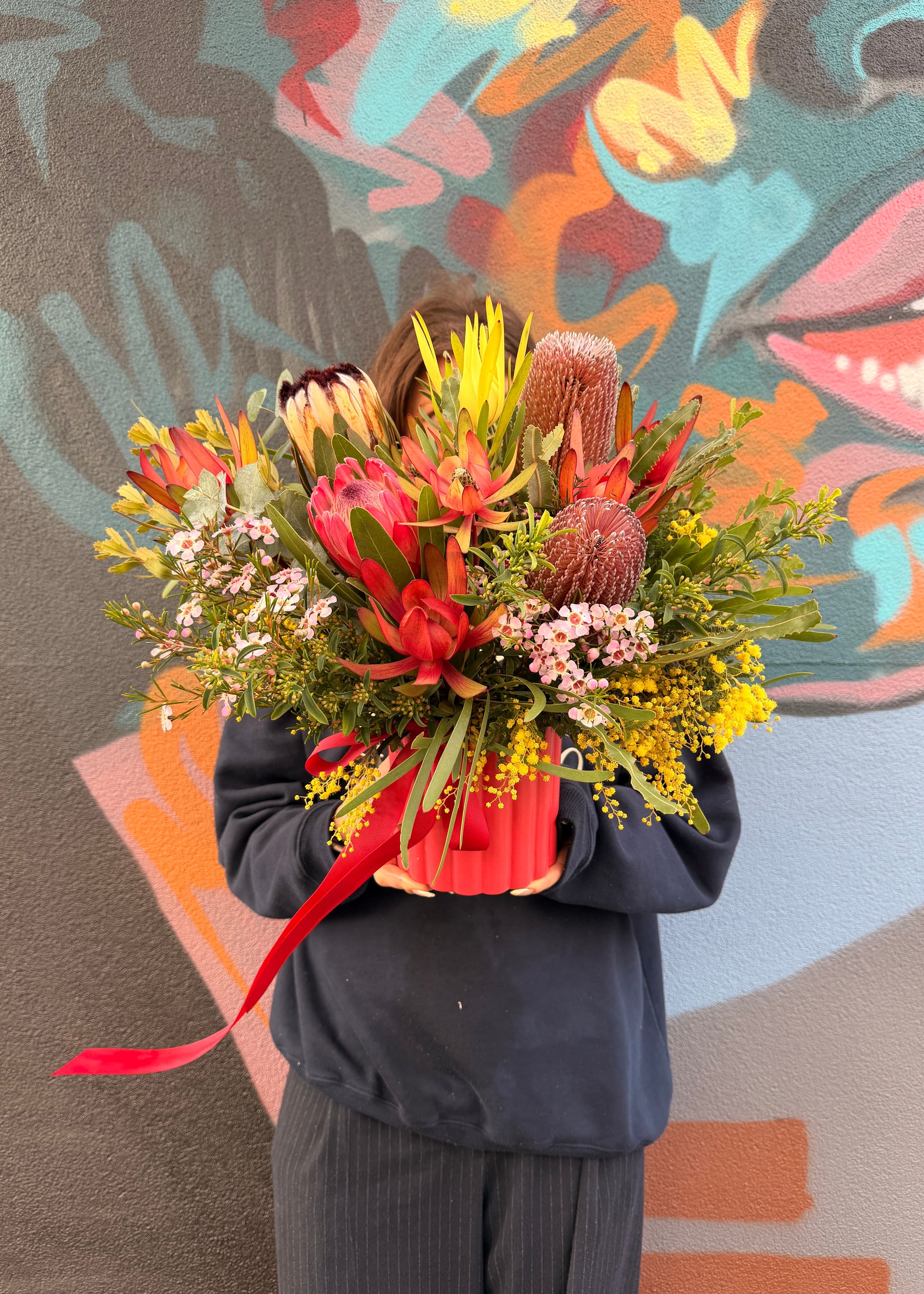 East End Flower Market Wild Meliora Arrangment