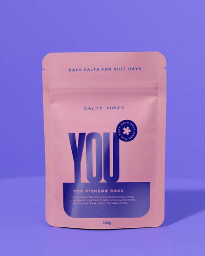 East End Flower Market You F*#king Rock Salty Vibes Bath Salts