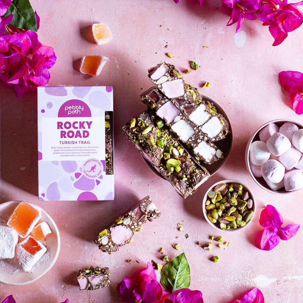 Pebbly Path Rocky Road 200 grams Turkish Trail Rocky Road