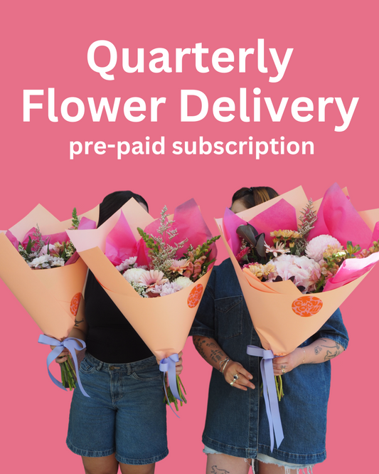 Prepaid Quarterly Flower Subscription