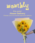 Load image into Gallery viewer, Prepaid Monthly Market Bunch Flower Delivery
