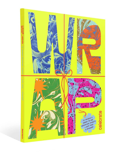 WONDER IMPORTS AUSTRALIA Celebrate Wrapping Paper Book 9781923208216